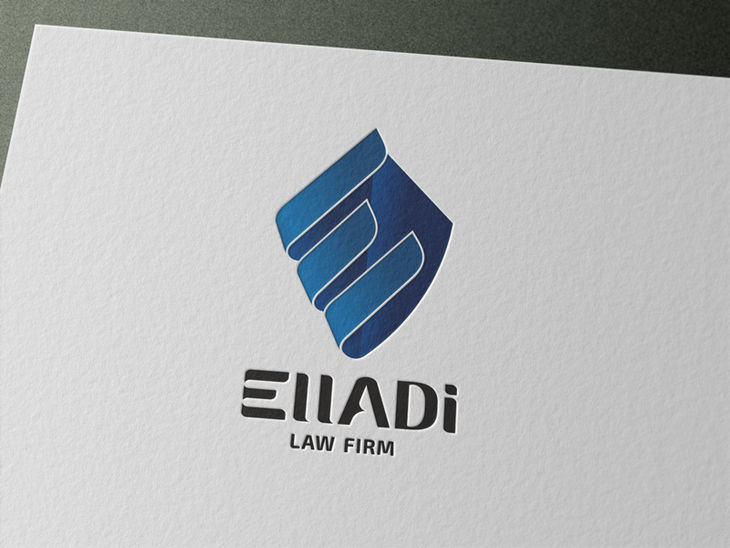 Фирменный знак и логотип для юридической фирмы Elladi