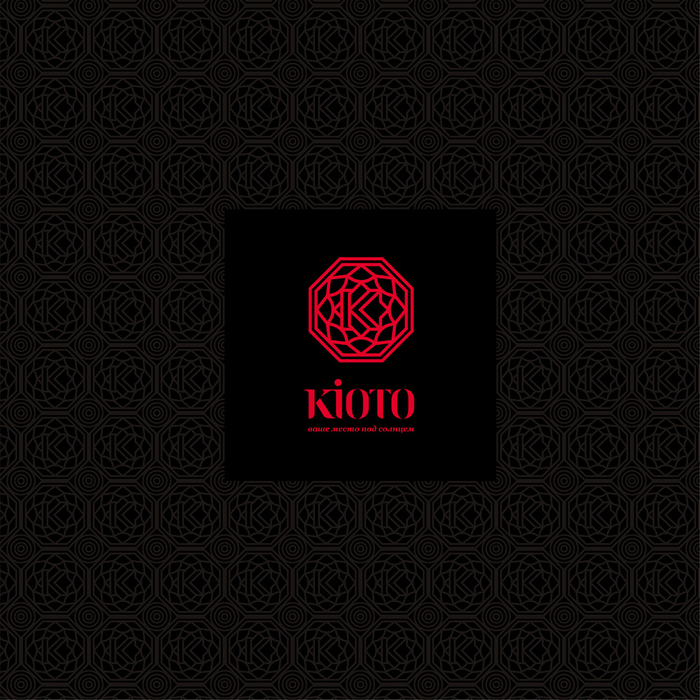 Kioto. Логотип и паттерн